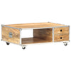 Couchtisch Iunie 89x59x33cm (Mangoholz roh)