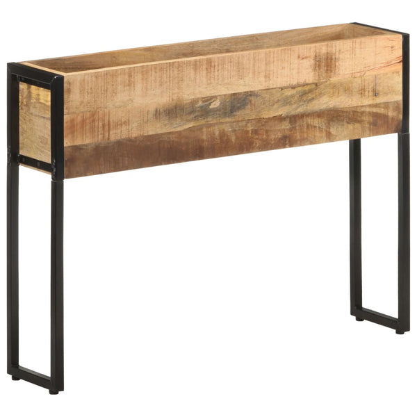 Blumenkasten Antonia 90x20x68cm (rohes Mangoholz)