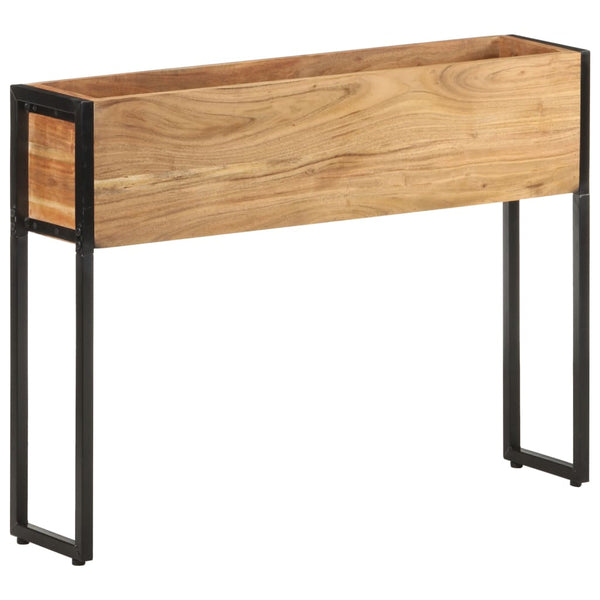 Blumenkasten Antonia 90x20x68cm (Akazienholz)