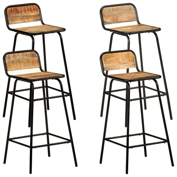 Barhocker Aktuell (4 Stk. Mangoholz)