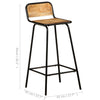 Barhocker Aktuell (4 Stk. Mangoholz)