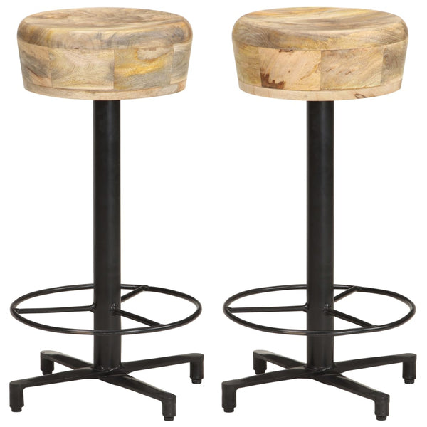 Barhocker Olvian 66cm (2 Stk. Mangoholz)