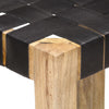 Schwarze Barhocker Sloboda 75cm (2 Stück Echtleder)