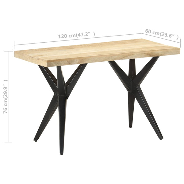 Esstisch Caplun 120x60x76cm (Mangoholz)