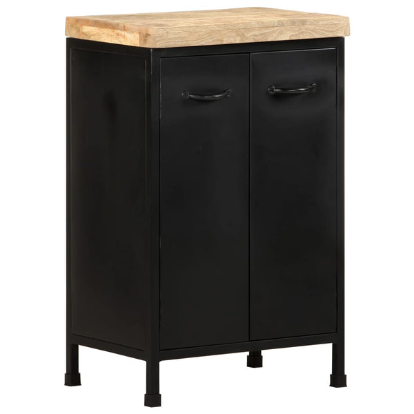 Kommode Bordan 47x35x76cm (grobes Mangoholz)