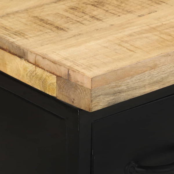 Kommode Bordan 47x35x76cm (grobes Mangoholz)