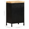 Kommode Bordan 47x35x76cm (grobes Mangoholz)