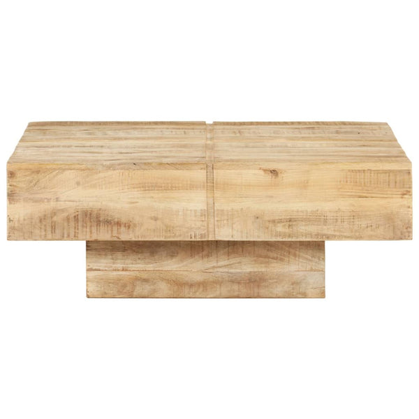 Couchtisch Darrell 80x80x28cm (Mangoholz)