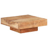 Couchtisch Darrell 80x80x28cm (Akazienholz)