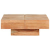 Couchtisch Darrell 80x80x28cm (Akazienholz)