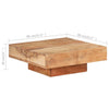 Couchtisch Darrell 80x80x28cm (Akazienholz)