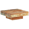 Couchtisch Darrell 80x80x28cm (Recyclingholz)