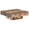 Couchtisch Darrell 80x80x28cm (Recyclingholz)