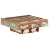 Couchtisch Darrell 80x80x28cm (Recyclingholz)