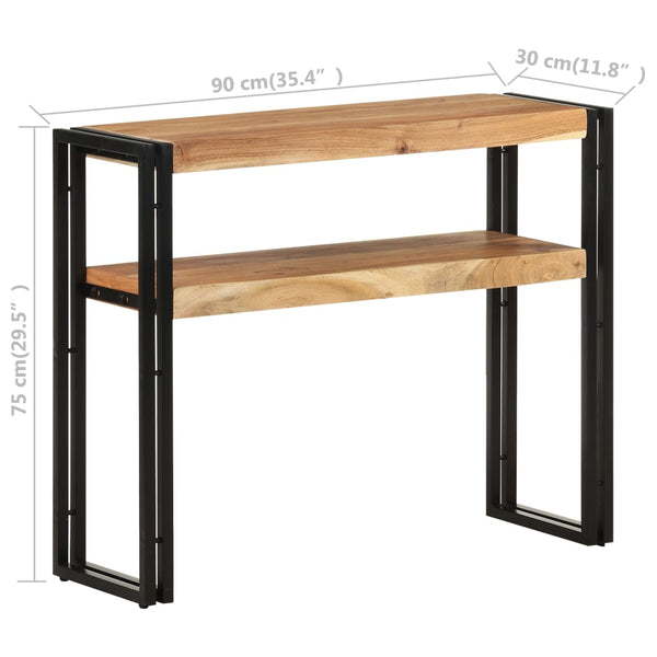 Konsolentisch Peles 90x30x75cm (Akazienholz)