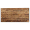 Esstisch Gugesti 120cm (Grobes Mangoholz)