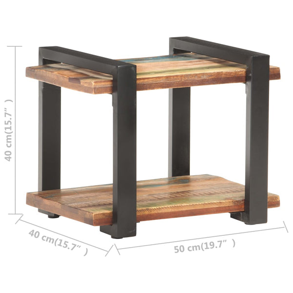 Nachttisch Gaby 50x40x40cm (recyceltes Massivholz)