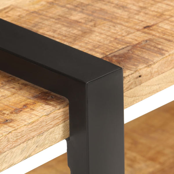 TV-Lowboard Temucin 90x40x40cm (Mangoholz, rau)