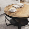 Couchtisch Minella Ø 68x43cm (Raues Mangoholz)