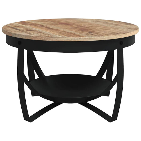 Couchtisch Minella Ø 68x43cm (Raues Mangoholz)