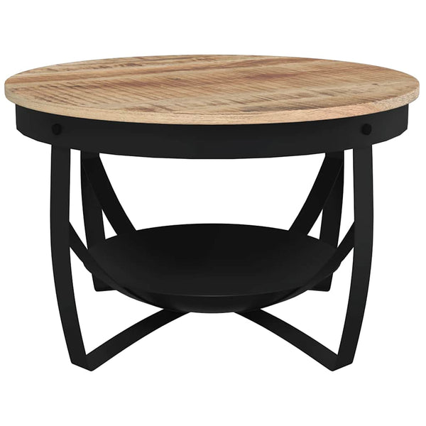 Couchtisch Minella Ø 68x43cm (Raues Mangoholz)