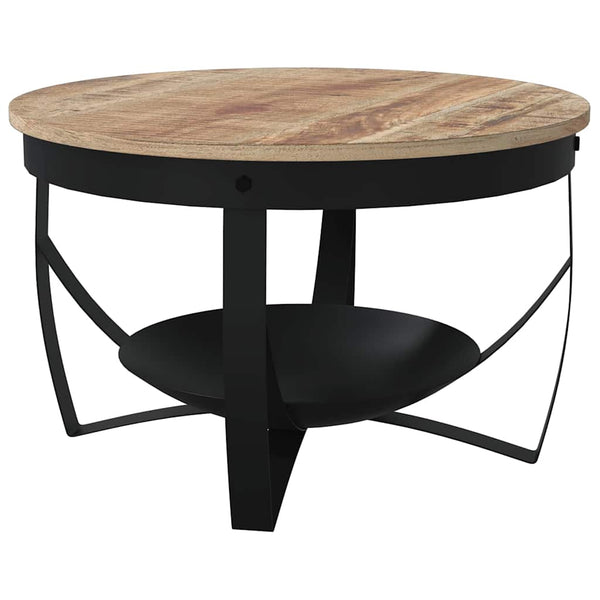 Couchtisch Minella Ø 68x43cm (Raues Mangoholz)