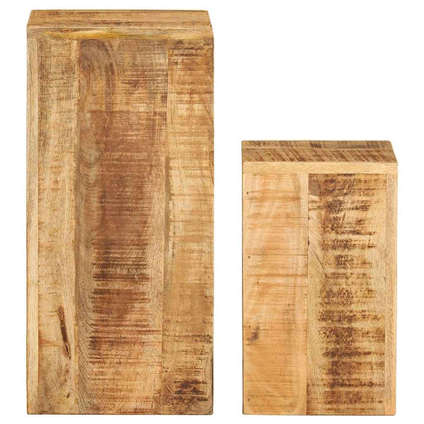 Blumenständer Iorgachis (2er-Set Mangoholz)