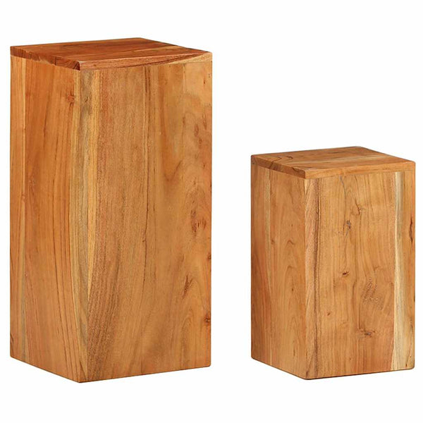 Blumenständer Iorgachis (2er Set Akazienholz)