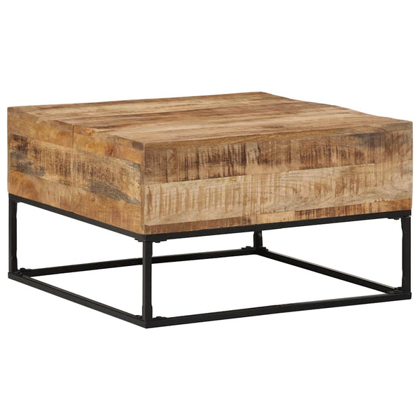 Sohvapöytä Kya 68x68x41cm (karkea mangopuu)