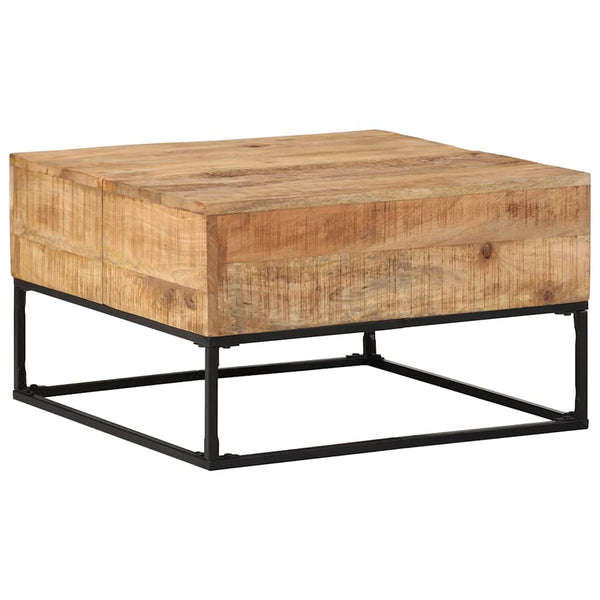 Sohvapöytä Kya 68x68x41cm (karkea mangopuu)