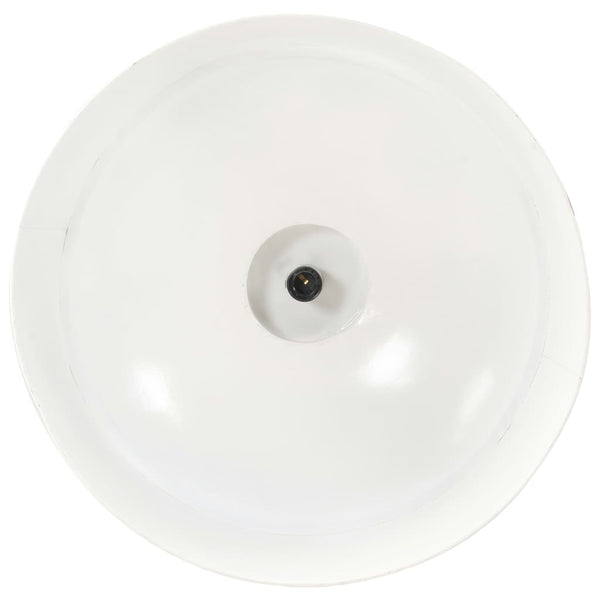 Valkoinen teollistyylinen riippuvalaisin Dragomirescu 58cm (e27)
