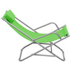 Grüner Schaukelstuhl Octave (2 Stück Stahl)