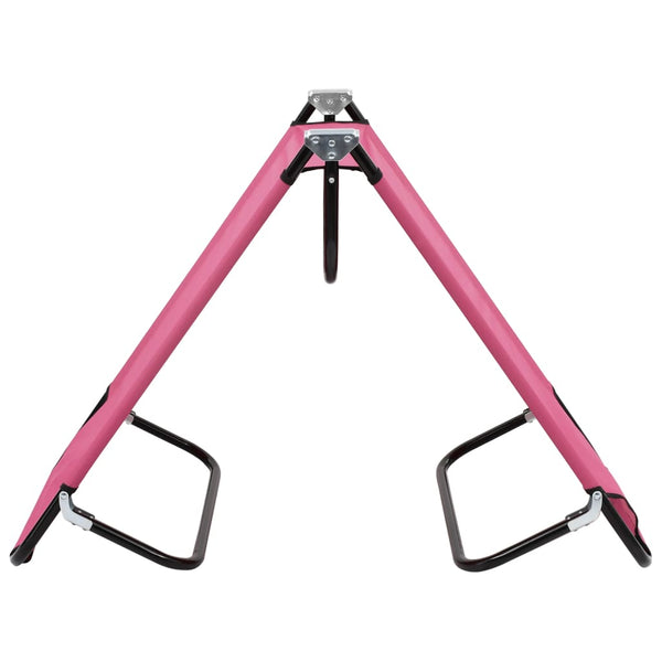 Pinkfarbener Klappsonnenliege Margarita (Stahl)