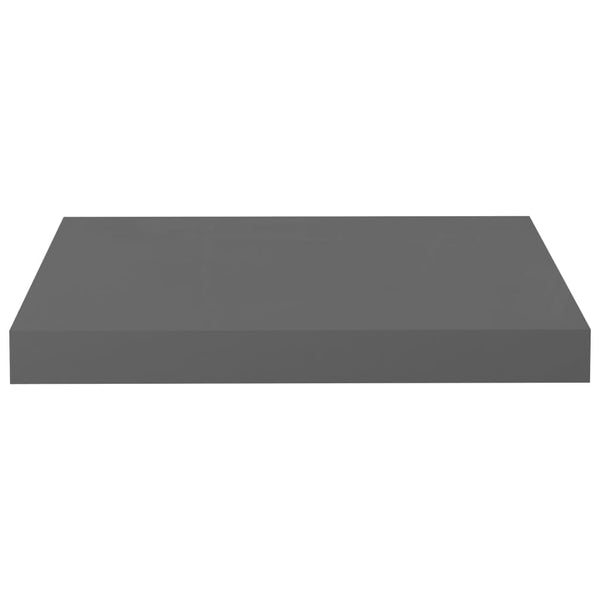 Wandregal Chan Grau 40x23x3,8cm (MDF)