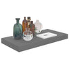 Wandregal Chan grau schwebend 50x23x3,8cm (MDF)