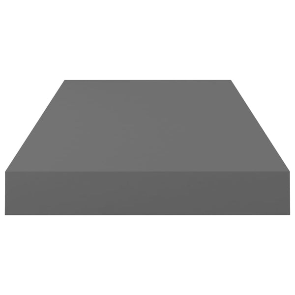 Wandregal Chan grau schwebend 50x23x3,8cm (MDF)