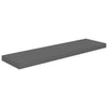 Schwebendes graues Wandregal Chan 90x23,5x3,8cm (MDF)