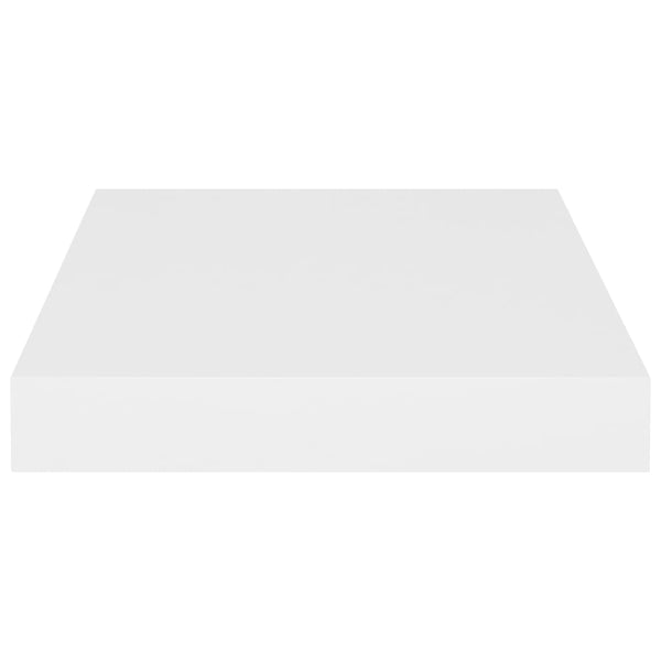 Weiße schwebende Wandregale Chan 23x23,5x3,8cm (2er Pack MDF)