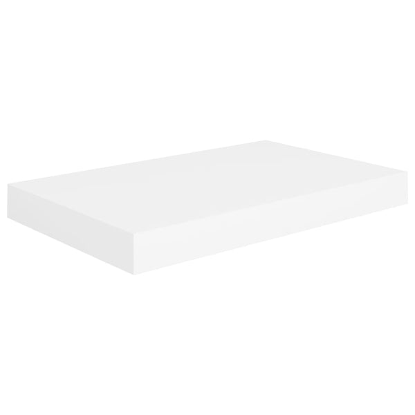 Weiße schwebende Wandregale Chan 40x23x3,8cm (2er-Set MDF)