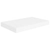 Weiße schwebende Wandregale Chan 40x23x3,8cm (4 Stück MDF)