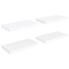 Weiße schwebende Wandregale Chan 50x23x3,8cm (Stk. MDF)