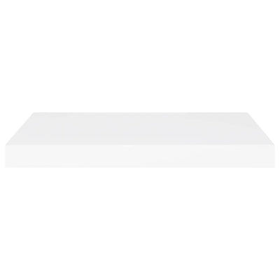 Weisse schwebende Wandregale Chan 60x23,5x3,8cm (2 Stück MDF)