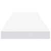 Weiße schwebende Wandregale Chan 90x23,5x3,8cm (2er-Set MDF)