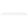 Weiße schwebende Wandregale Chan 90x23,5x3,8cm (4 Stück MDF)