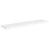 Schwebende Wandregale Chan 120x23,5x3,8cm weiß (2 Stück MDF)