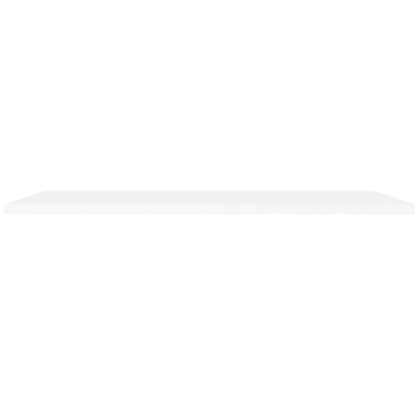 Schwebende Wandregale Chan 120x23,5x3,8cm weiß (2 Stück MDF)