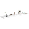 Schwebende Wandregale Chan 120x23,5x3,8cm weiß (2 Stück MDF)