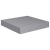 Graue schwimmende Wandregale Chan 23x23,5x3,8cm (2er-Set MDF)