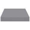 Graue schwebende Wandregale Chan 23x23,5x3,8cm (4 Stück MDF)