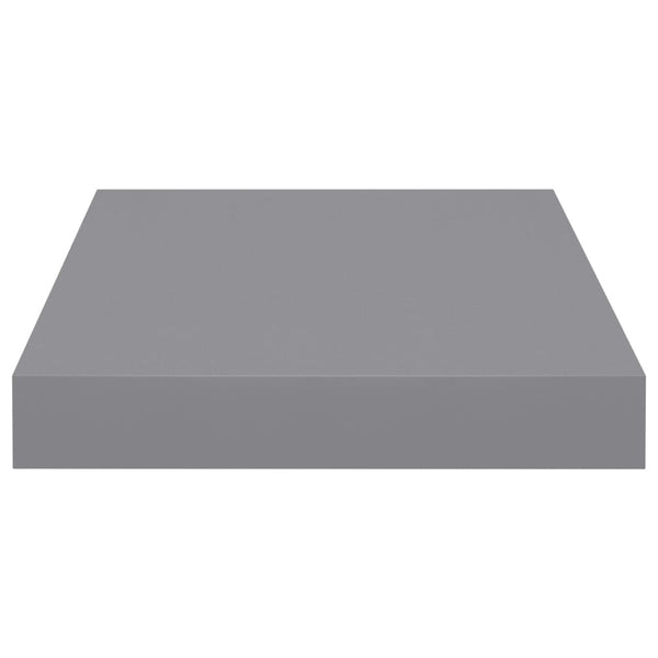Graue schwebende Wandregale Chan 23x23,5x3,8cm (4 Stück MDF)